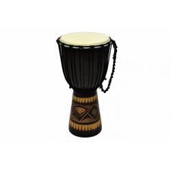 Africký buben Djembe, 50 cm - ručně řezaný