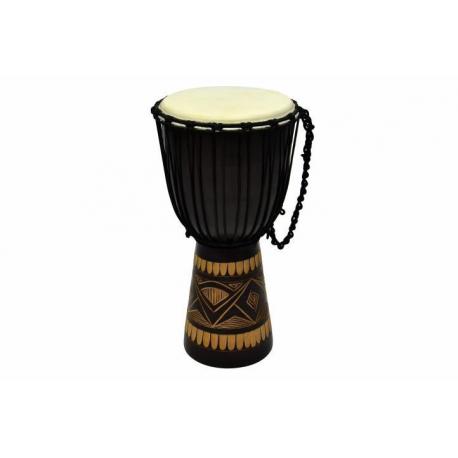 Africký buben Djembe, 50 cm - ručně řezaný
