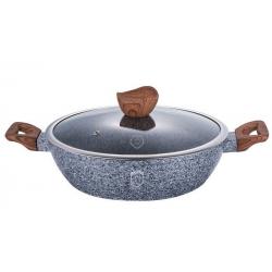 Berlingerhaus Kulatý pekáč s poklicí mramor, 32 cm