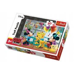 Puzzle Mickey a Minnie slaví narozeniny Disney 27x20cm