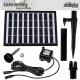 STILISTA Solární čerpadlo 6 W, 26,5 x 45 cm, černá