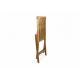 Luxusní balkonový set Gardenay z týkového dřeva, 1 stůl + 2 skládací židle