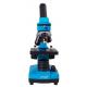 LEVENHUK Mikroskop Rainbow 2L PLUS, modrý, zvětšení 640 x