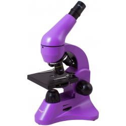 LEVENHUK Mikroskop Rainbow 50L, fialový, zvětšení až 800 x