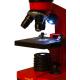 LEVENHUK Mikroskop Rainbow 2L, zvětšení až 400 x, červený