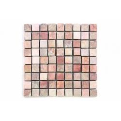 Mramorová mozaika Garth- červená obklady 1 m2
