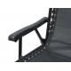 Zahradní skládací židle Terst - 59 x 95 x 67 cm, černá