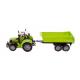 Traktor s vlekem a výklopkou 35 cm, na setrvačník, plast