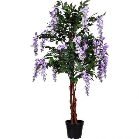 PLANTASIA Umělý strom, 150 cm, Wisteria fialová