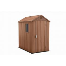 KETER Zahradní domek Darwin 1,26 x 2,05 x 1,84 m, hnědý