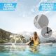 PHYSIONICS Paddleboard s příslušenstvím 305 x 76 cm stříbrný