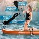 PHYSIONICS Paddleboard s příslušenstvím 320 x 80 cm, bronz