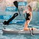 PHYSIONICS Paddleboard s příslušenstvím 320 x 80 cm stříbrný