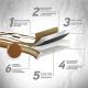 PHYSIONICS Paddleboard s příslušenstvím 305 x 76 cm, zlatý