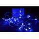 Vánočních LED osvětlení, 2 kusy, 450 cm, modré