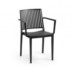 Zahradní křeslo BARS ARMCHAIR - černá