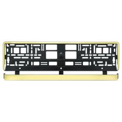 Podložka pod SPZ GOLD STRIP