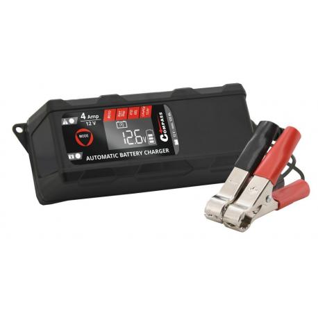 Nabíječka mikroprocesor 4Amp 12V PB/GEL/AGM/LiFePO4 LCD displej