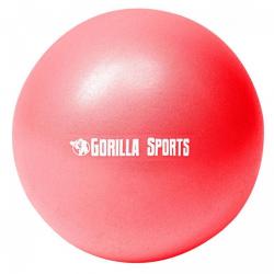 Gorilla Sports mini míč na pilates, 28 cm, červený
