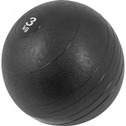 Gorilla Sports Slamball medicinbal, černý, 3 kg