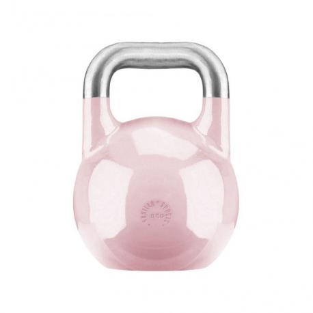 Gorilla Sports Soutěžní kettlebell, růžový, 8 kg