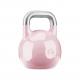 Gorilla Sports Soutěžní kettlebell, růžový, 8 kg