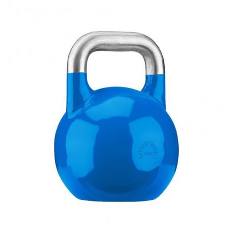 Gorilla Sports Soutěžní kettlebell, modrý, 12 kg