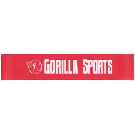 Gorilla Sports Fitness guma 30 lb, červená