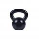 Gorilla Sports kettlebell činka, litinová, černá, 20 kg