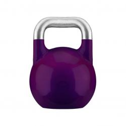 Gorilla Sports Soutěžní kettlebell, fialový, 20 kg