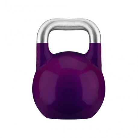 Gorilla Sports Soutěžní kettlebell, fialový, 20 kg