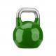 Gorilla Sports Soutěžní kettlebell, zelený, 24 kg