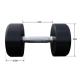 Gorilla Sports Jednoruční činka černo/bílá, 12,5 kg