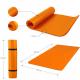 Gorilla Sports Podložka na jógu, 190 x 100 cm, oranžová