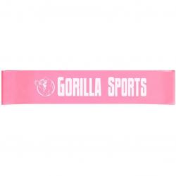 Gorilla Sports Fitness guma 10 lb, růžová