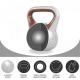 Gorilla Sports Kettlebell činka, vinylová, hnědá, 18 kg