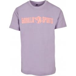 Gorilla Sports Sportovní tričko, fialová/korálová, 2XL