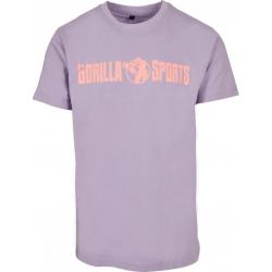 Gorilla Sports Sportovní tričko, fialová/korálová, XL