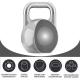 Gorilla Sports Soutěžní kettlebell, šedý, 36 kg