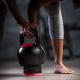 Gorilla Sports kettlebell, nastavitelná hmotnost 8 - 16 kg