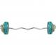Gorilla Sports Set nakládací tyče a závaží, pružinové, 35 kg