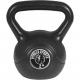 Gorilla Sports kettlebell činka, plast, černá, 2 kg