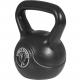 Gorilla Sports kettlebell činka, plast, černá, 2 kg