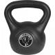 Gorilla Sports Sada kettlebell činek, plast, černé, 24 kg