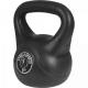 Gorilla Sports Sada kettlebell činek, plast, černé, 24 kg