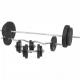 Gorilla Sports Posilovací lavice + nakládací set, 100 kg