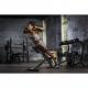Gorilla Sports Hyperextenzní lavička skládací, černá