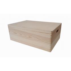 Dřevěný box Maxi, borovice, 60 x 40 x 22 cm