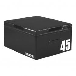 Gorilla Sports Jump Box černý, 45 cm