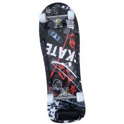 ACRA Skateboard barevný S2, černý